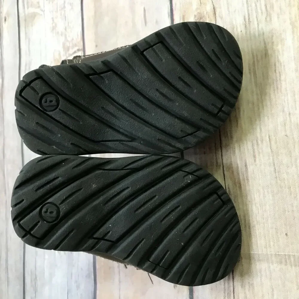 Gymboree Boys Sandals Size‎ 3 Summer Guy Fisherman Brown Black Shoes
